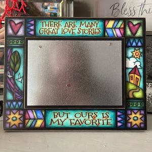Love Stories Picture Frame by The Art of Michael Macone